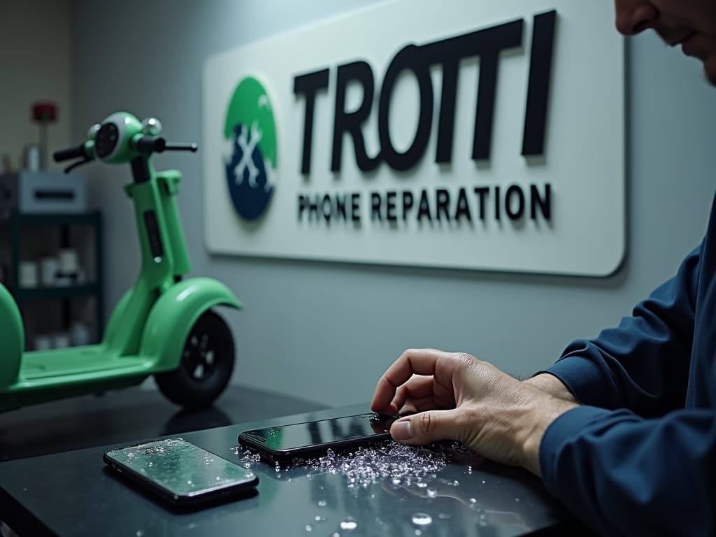 Réparation Désoxydation (eau) à Sannois - TROTTIPHONE