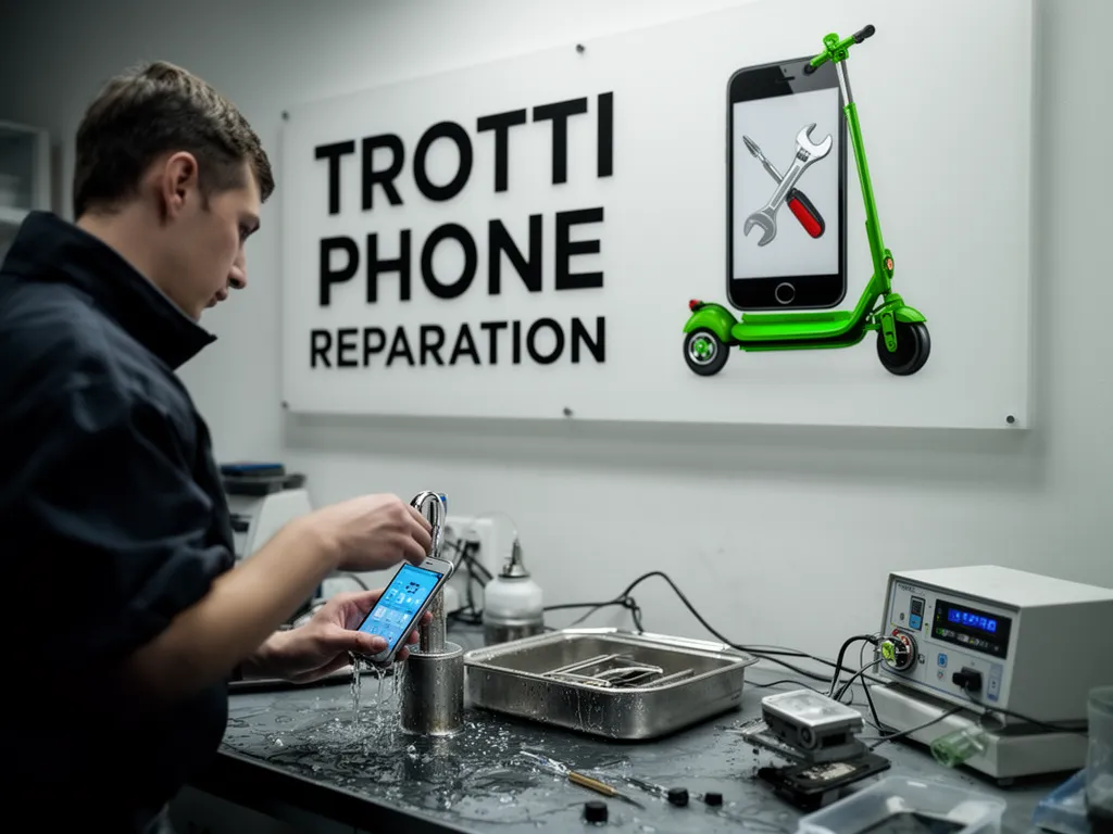 Réparation Désoxydation (eau) à Seraincourt - TROTTIPHONE