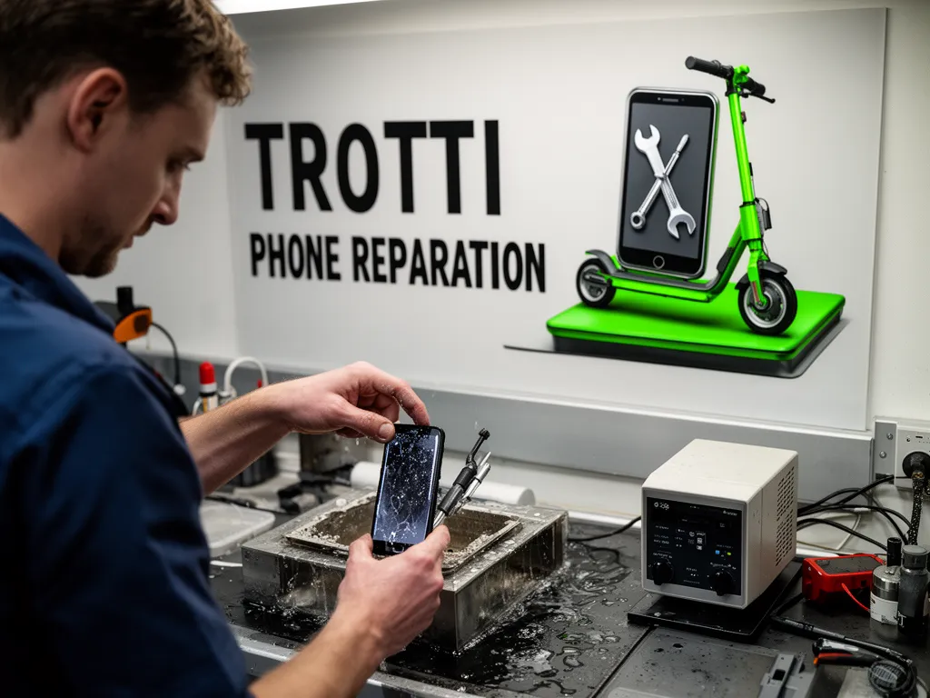 Réparation Désoxydation (eau) à Seugy - TROTTIPHONE