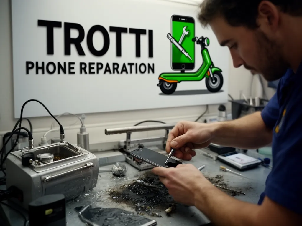 Réparation Désoxydation (eau) à Survilliers - TROTTIPHONE