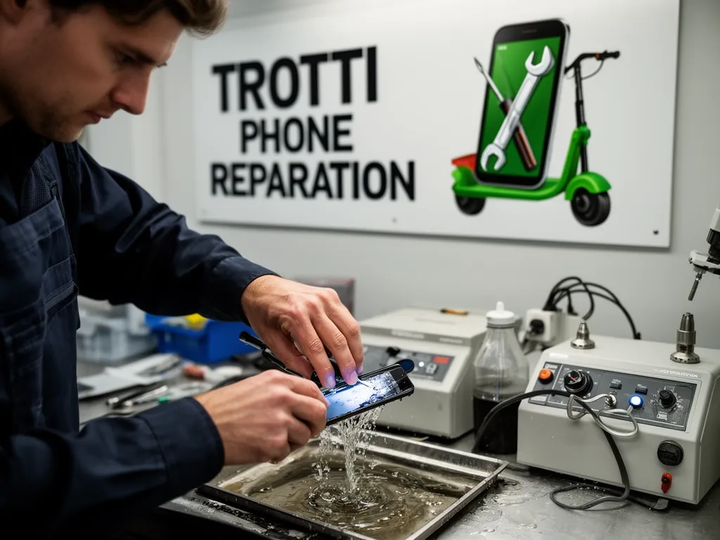 Réparation Désoxydation (eau) à Théméricourt - TROTTIPHONE