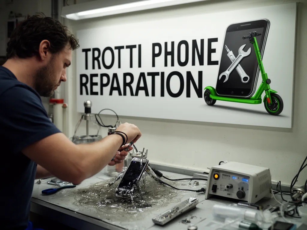 Réparation Désoxydation (eau) à Theuville - TROTTIPHONE