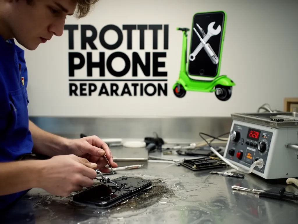 Réparation Désoxydation (eau) à Vallangoujard - TROTTIPHONE