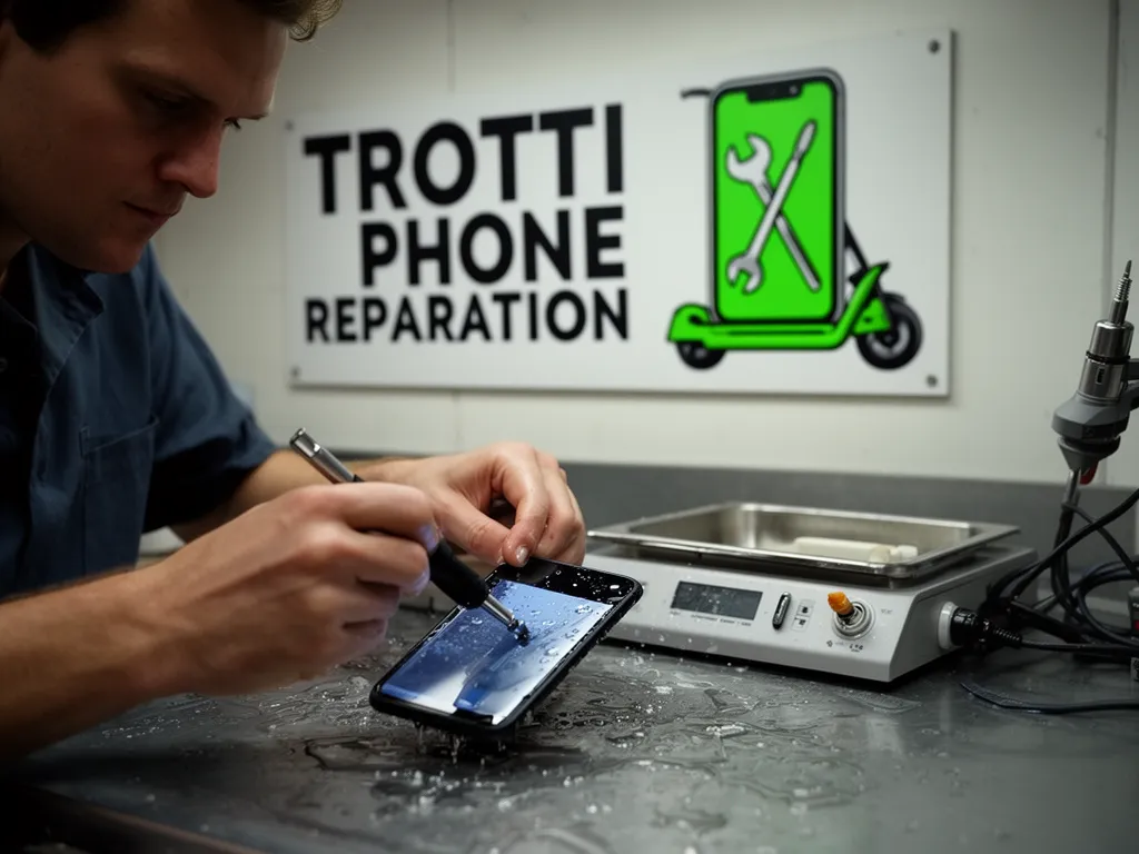 Réparation Désoxydation (eau) à Vallée - TROTTIPHONE