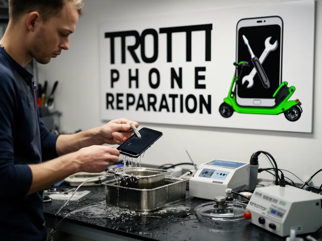 Réparation Désoxydation (eau) à Valmondois - TROTTIPHONE