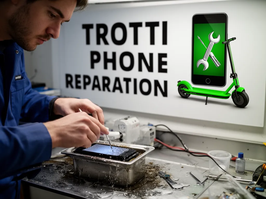 Réparation Désoxydation (eau) à Vétheuil - TROTTIPHONE