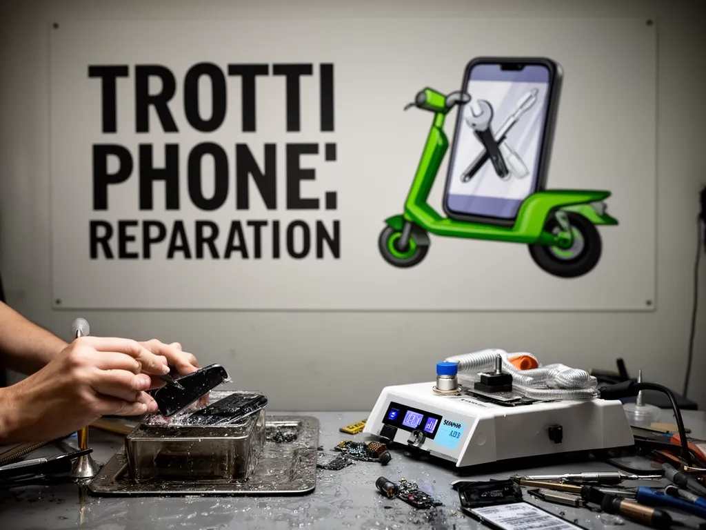 Réparation Désoxydation (eau) à Viarmes - TROTTIPHONE