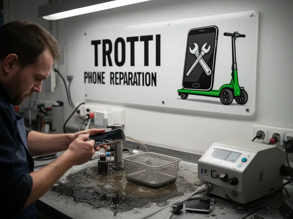 Réparation Désoxydation (eau) à Vienne-en-Arthies - TROTTIPHONE