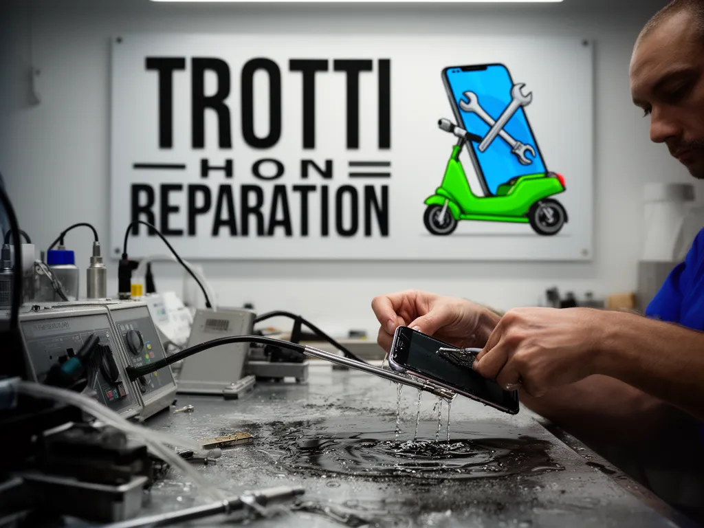 Réparation Désoxydation (eau) à Vigny - TROTTIPHONE