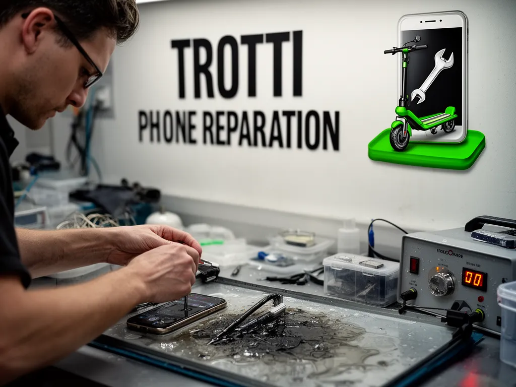 Réparation Désoxydation (eau) à Villaines-sous-Bois - TROTTIPHONE