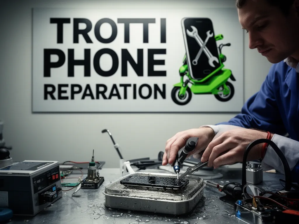 Réparation Désoxydation (eau) à Villers-en-Arthies - TROTTIPHONE