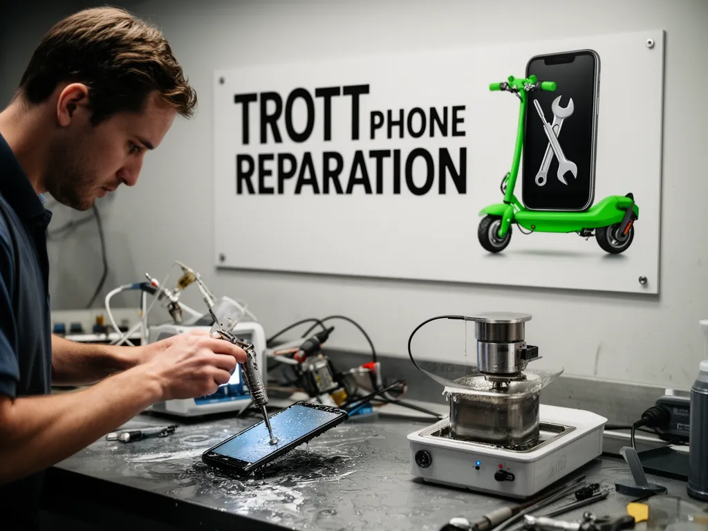 Réparation Désoxydation (eau) à Villiers-Adam - TROTTIPHONE