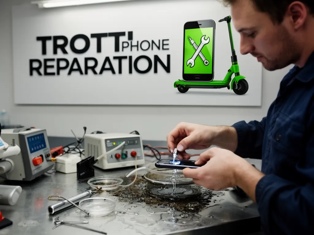 Réparation Désoxydation (eau) à Wy-dit-Joli-Village - TROTTIPHONE