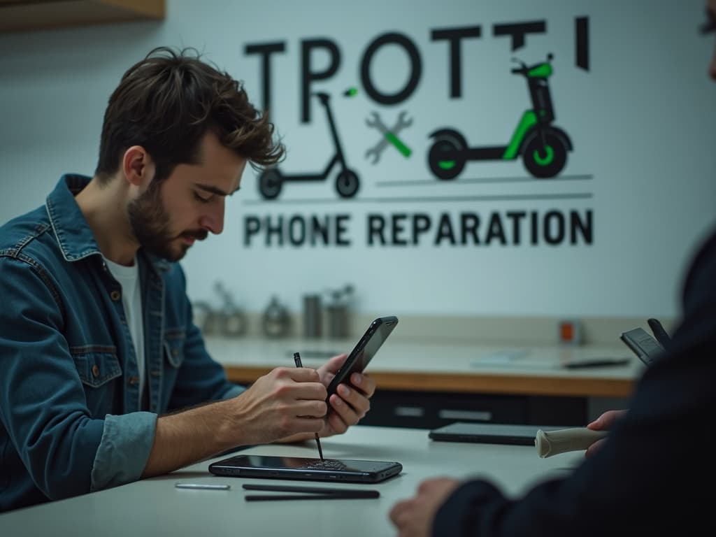 Réparation Écran / Vitre tactile à Aincourt - TROTTIPHONE