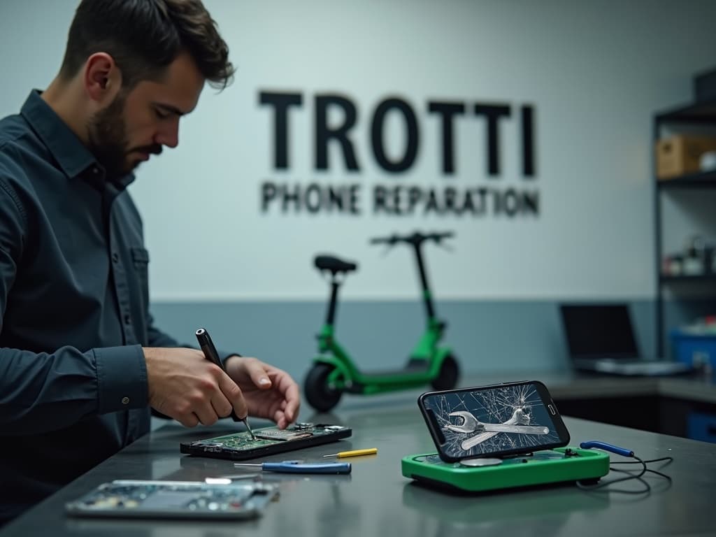 Réparation Écran / Vitre tactile à Arronville - TROTTIPHONE