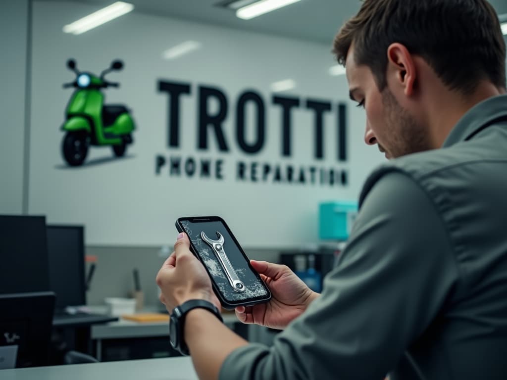 Réparation Écran / Vitre tactile à Auvers-sur-Oise - TROTTIPHONE