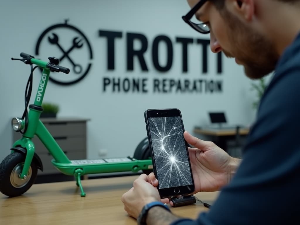 Réparation Écran / Vitre tactile à Avernes - TROTTIPHONE