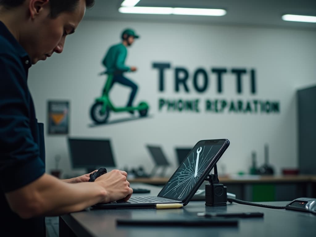 Réparation Écran / Vitre tactile à Bellefontaine - TROTTIPHONE