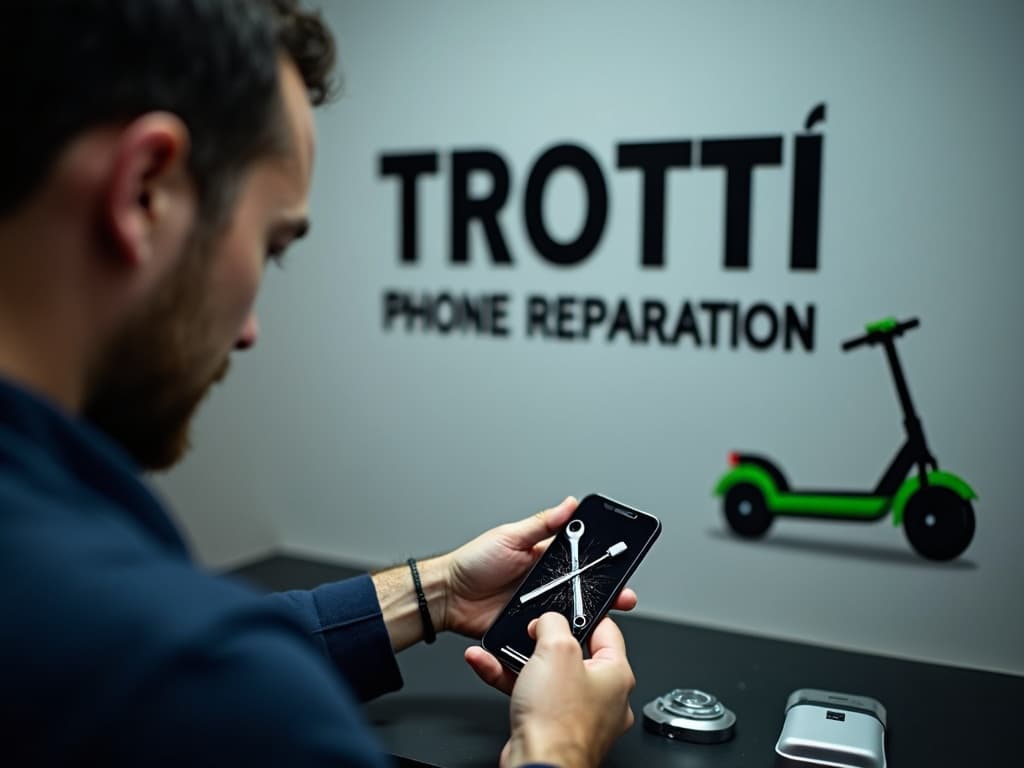 Réparation Écran / Vitre tactile à Bonneuil-en-France - TROTTIPHONE