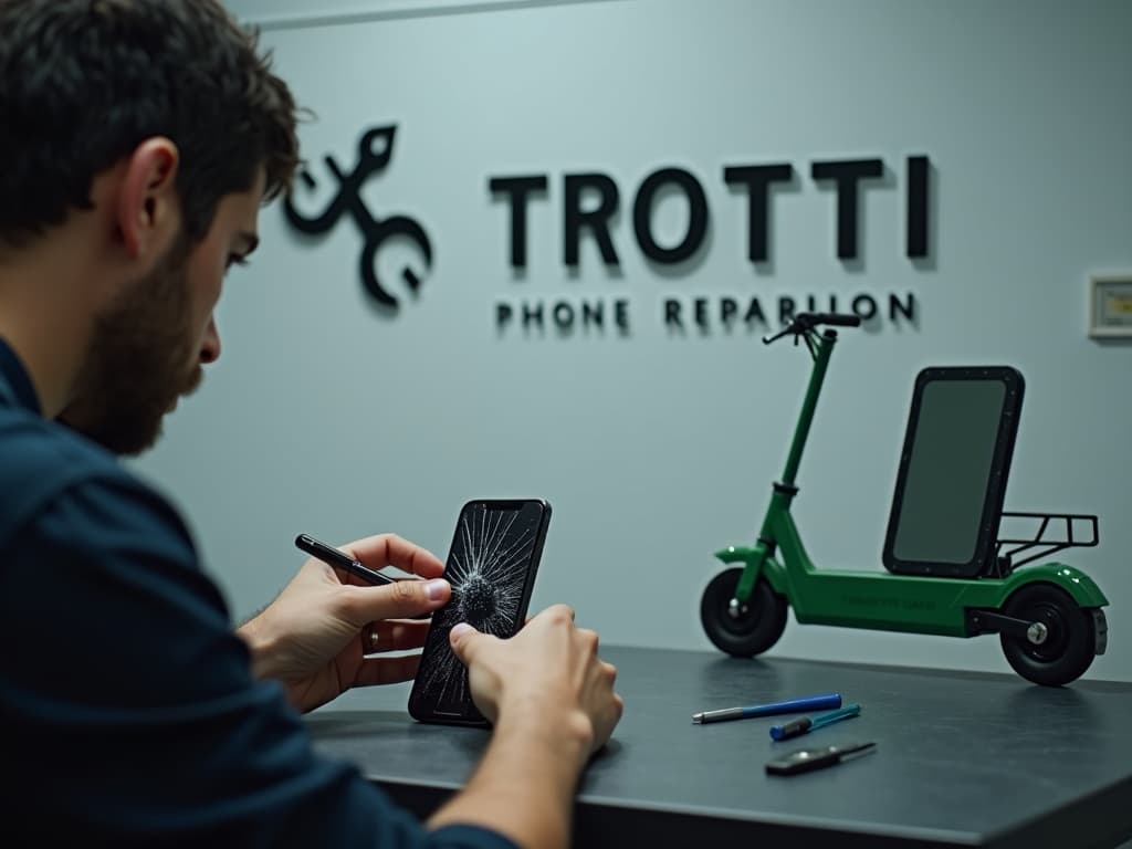 Réparation Écran / Vitre tactile à Bouffémont - TROTTIPHONE