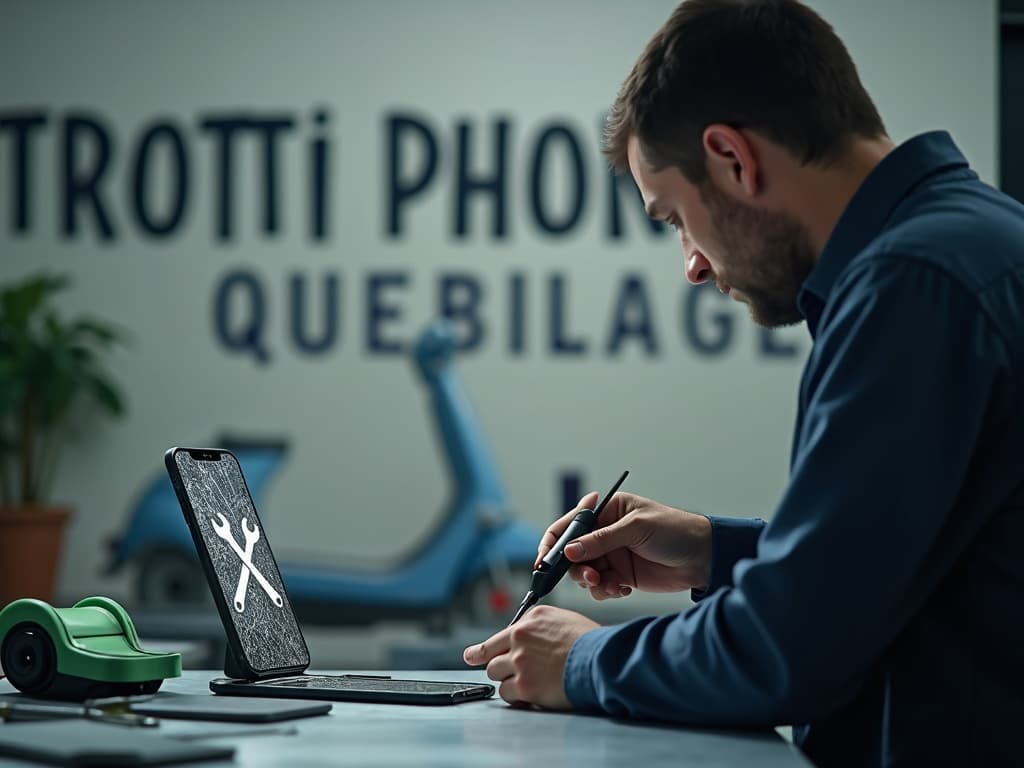 Réparation Écran / Vitre tactile à Buhy - TROTTIPHONE