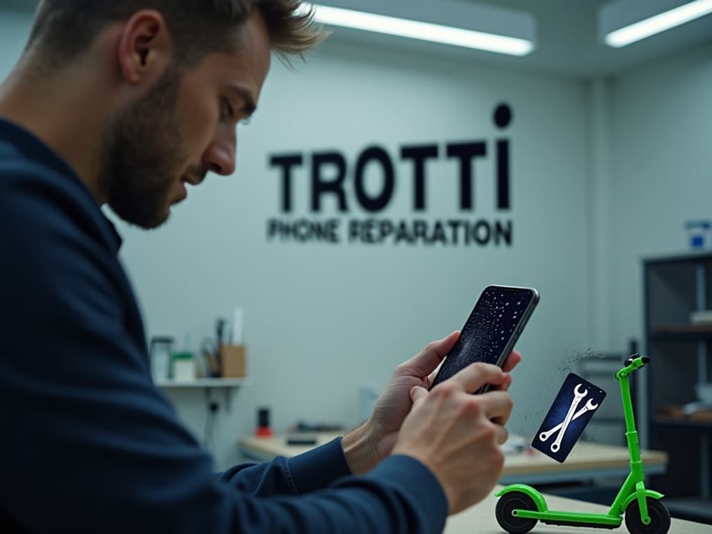 Réparation Écran / Vitre tactile à Chaumontel - TROTTIPHONE