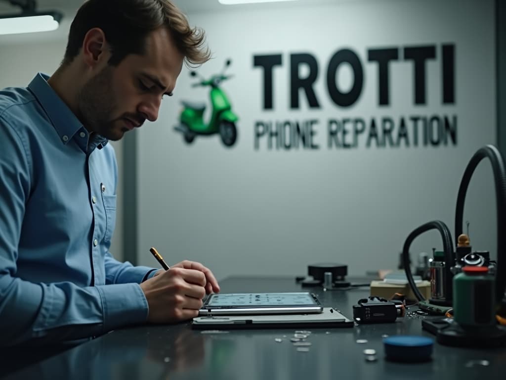 Réparation Écran / Vitre tactile à Commeny - TROTTIPHONE