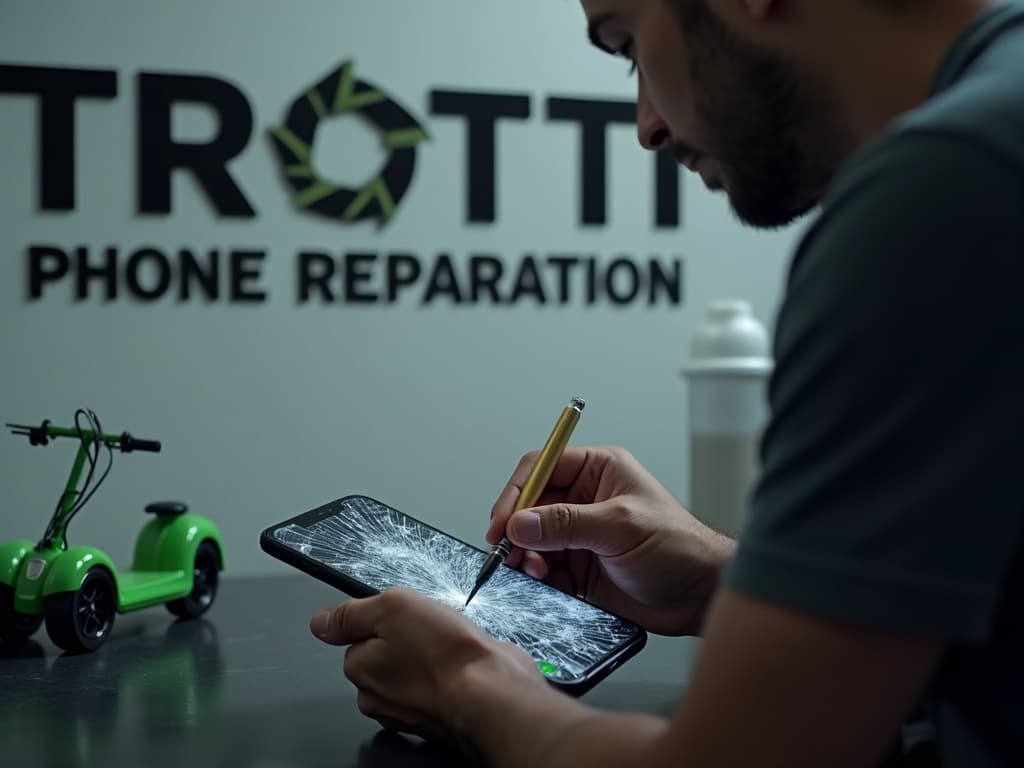 Réparation Écran / Vitre tactile à Domont - TROTTIPHONE