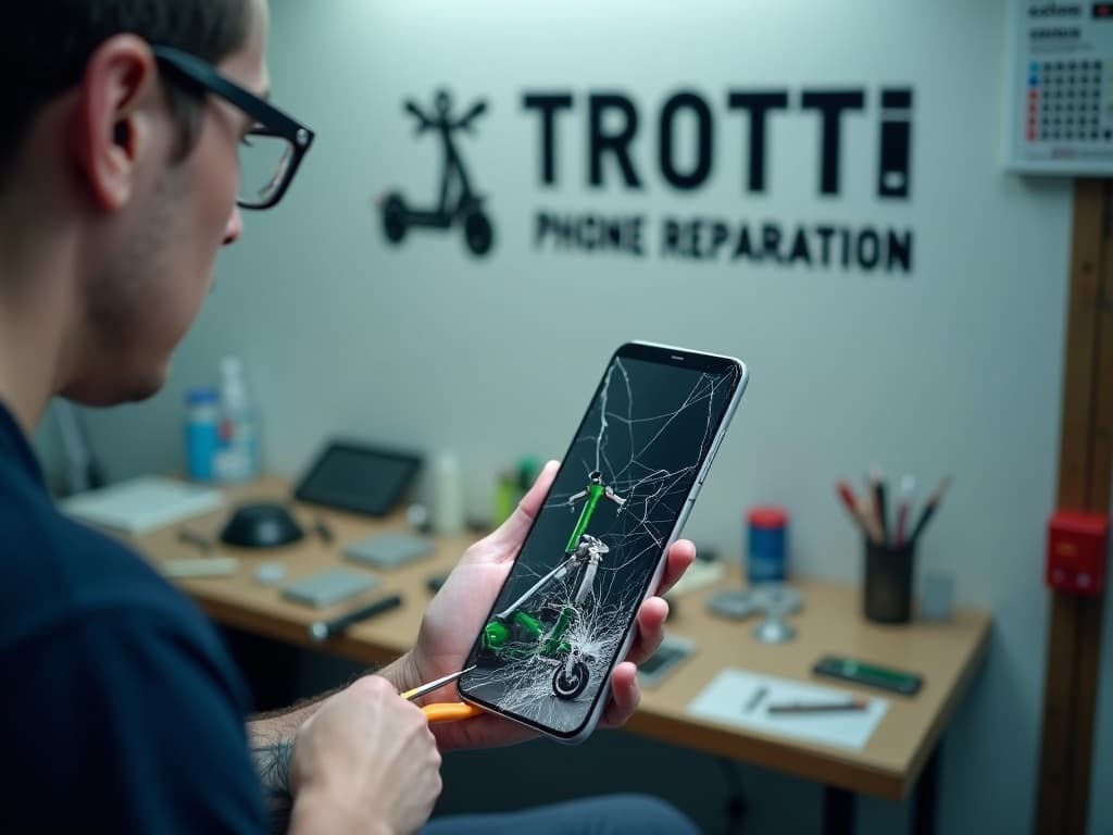 Réparation Écran / Vitre tactile à Énerville - TROTTIPHONE