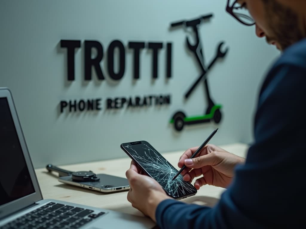 Réparation Écran / Vitre tactile à Éragny - TROTTIPHONE