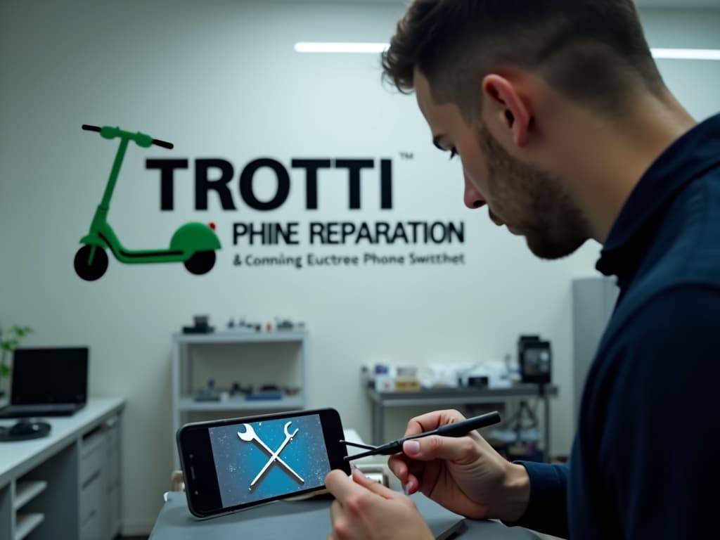 Réparation Écran / Vitre tactile à Fosses - TROTTIPHONE