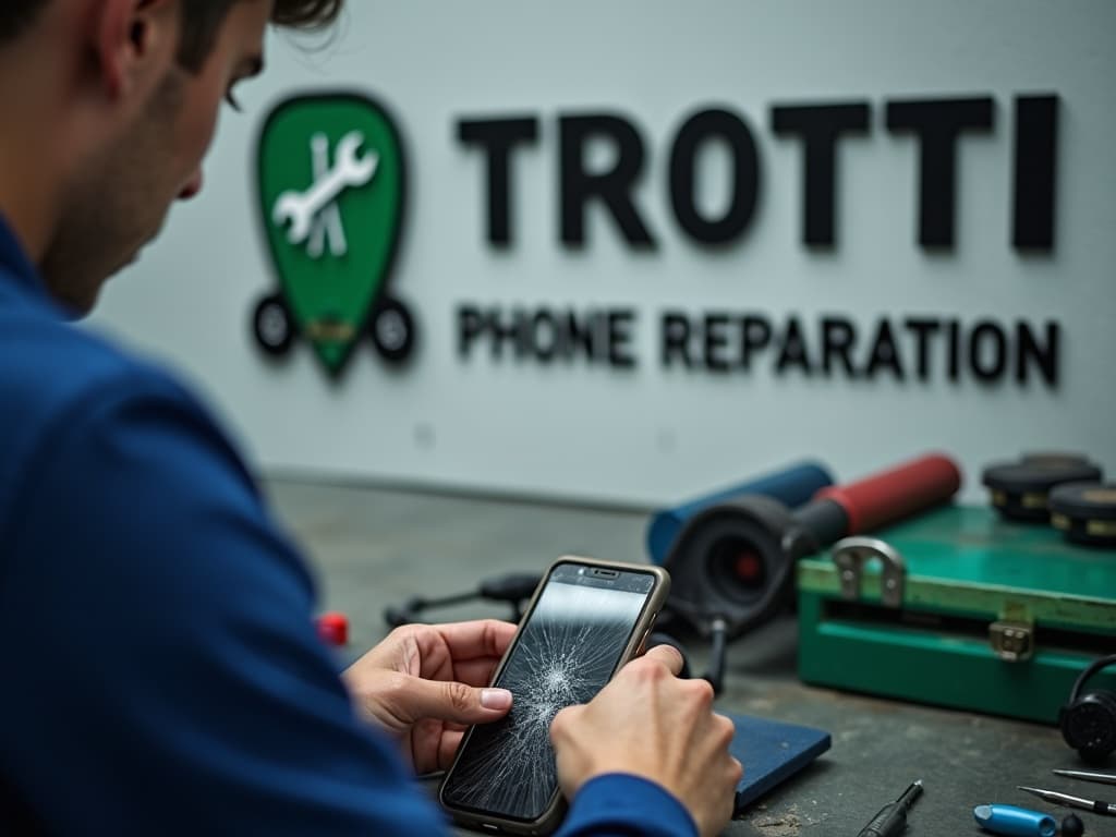 Réparation Écran / Vitre tactile à Franconville - TROTTIPHONE