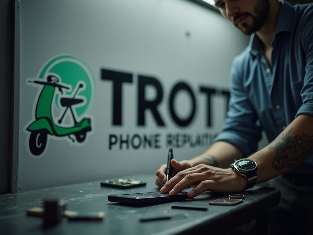 Réparation Écran / Vitre tactile à Frémainville - TROTTIPHONE