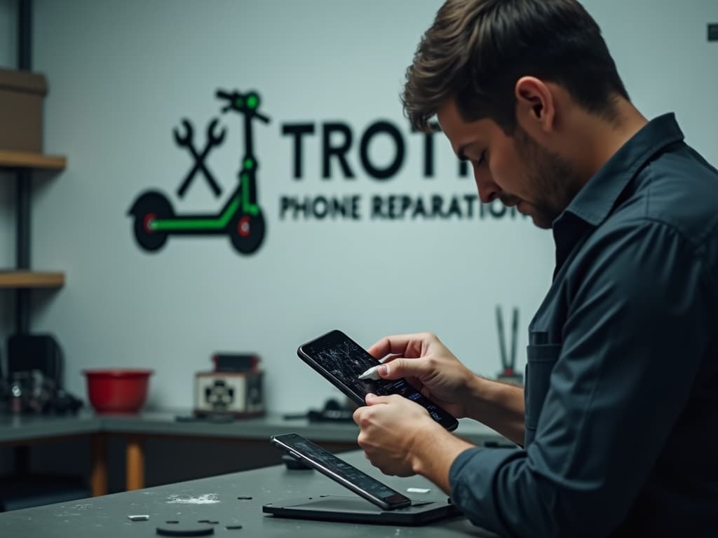 Réparation Écran / Vitre tactile à Gouzangrez - TROTTIPHONE