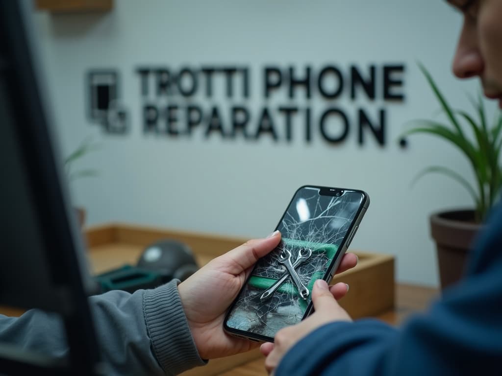 Réparation Écran / Vitre tactile à Grisy-les-Plâtres - TROTTIPHONE