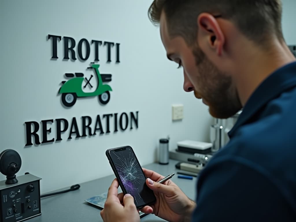 Réparation Écran / Vitre tactile à Hédouville - TROTTIPHONE