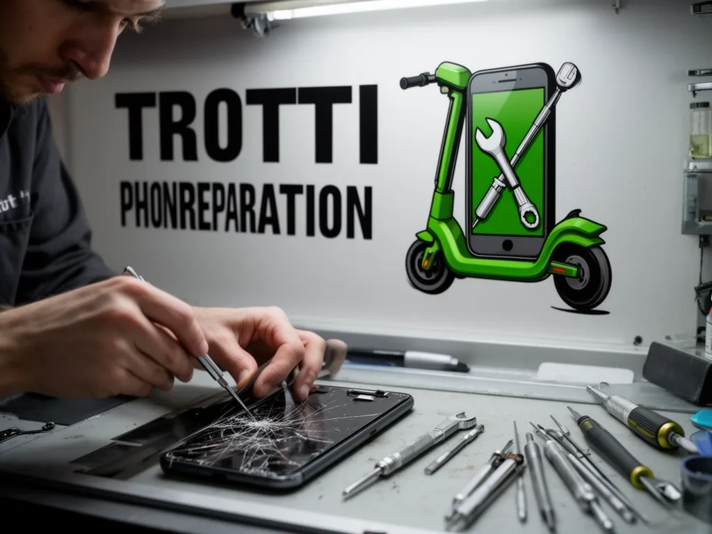 Réparation Écran / Vitre tactile à La Roche-Guyon - TROTTIPHONE