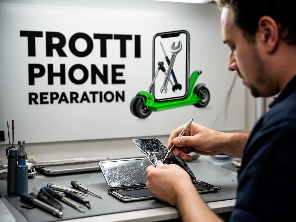 Réparation Écran / Vitre tactile à Le Plessis-Gassot - TROTTIPHONE