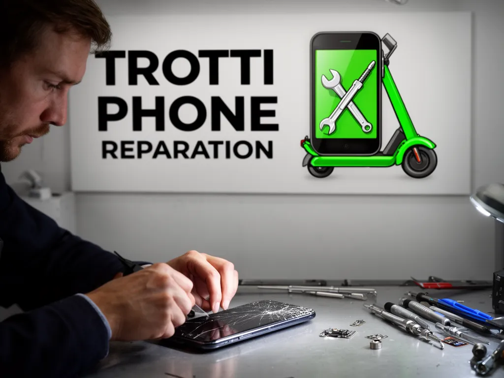 Réparation Écran / Vitre tactile à Louvres - TROTTIPHONE