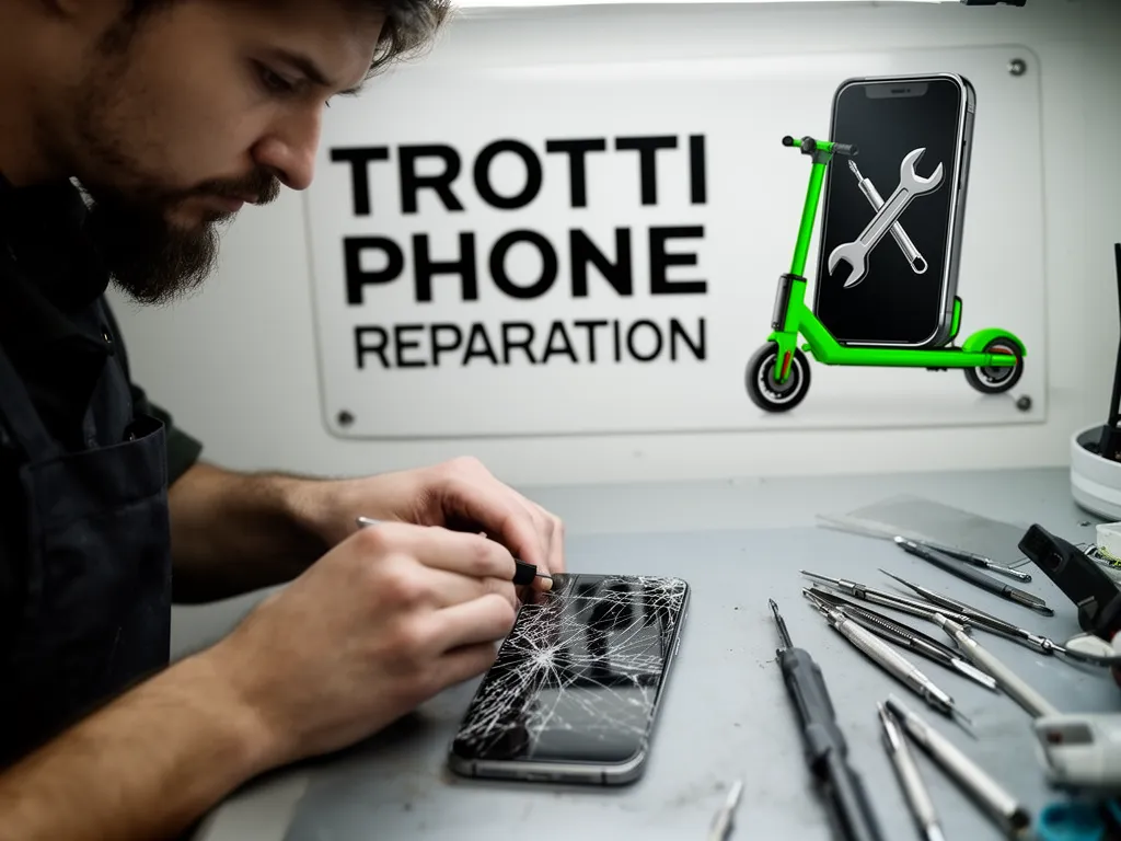 Réparation Écran / Vitre tactile à Maffliers - TROTTIPHONE