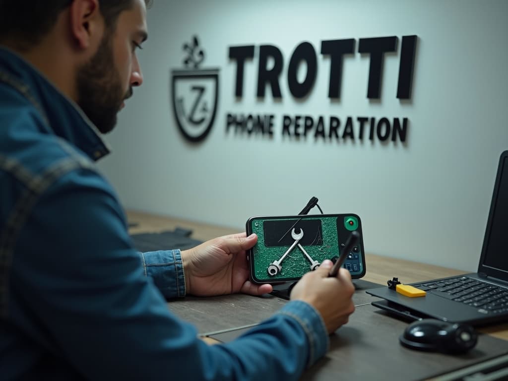 Réparation Écran / Vitre tactile à Margency - TROTTIPHONE