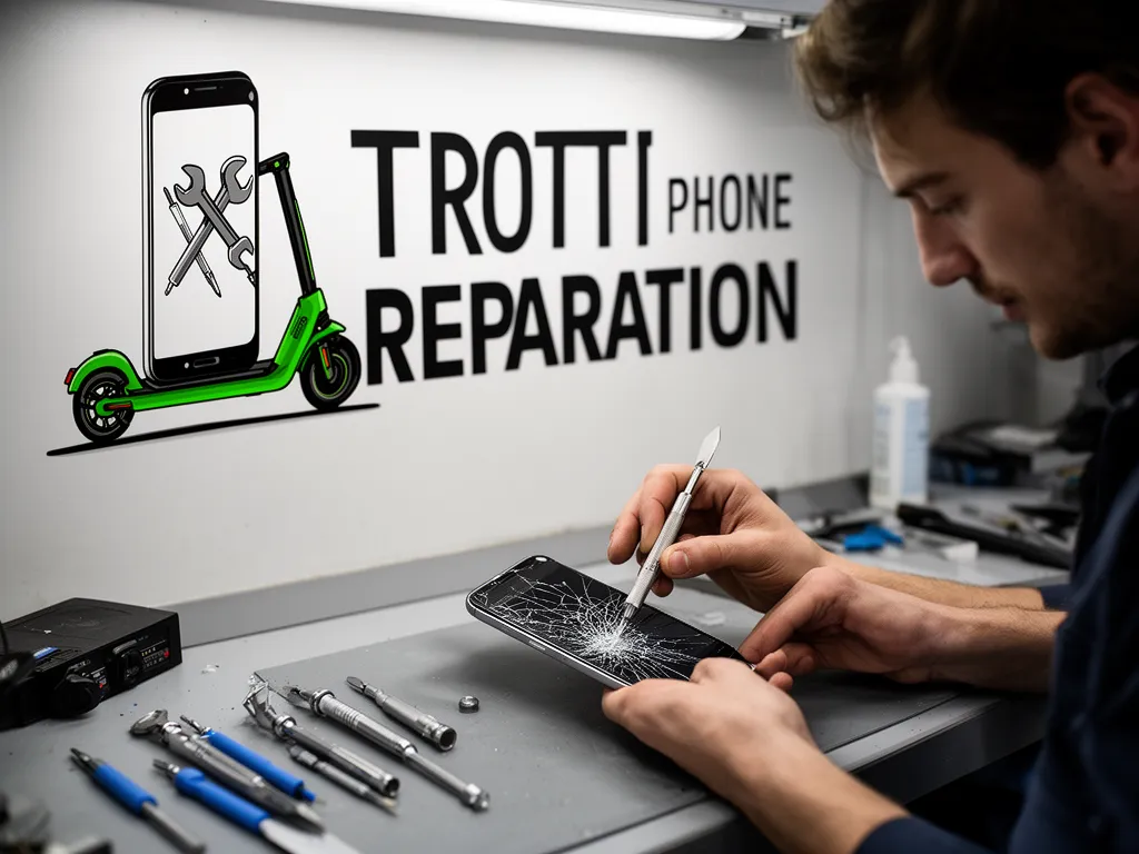 Réparation Écran / Vitre tactile à Marines - TROTTIPHONE