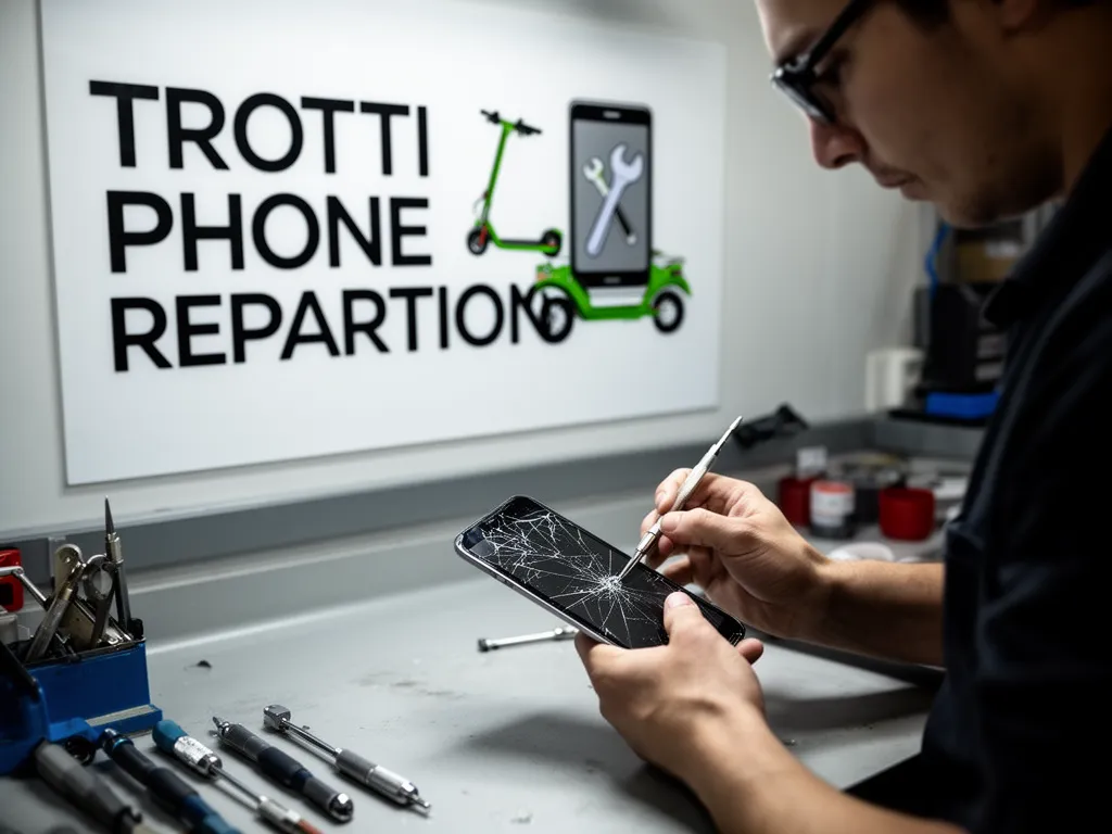 Réparation Écran / Vitre tactile à Marly-la-Ville - TROTTIPHONE