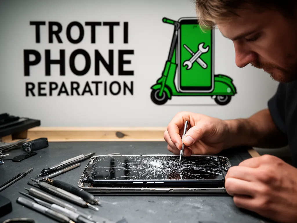 Réparation Écran / Vitre tactile à Maudetour-en-Vexin - TROTTIPHONE