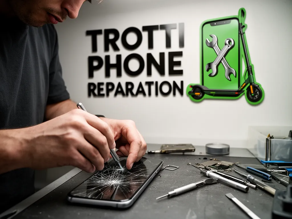 Réparation Écran / Vitre tactile à Menucourt - TROTTIPHONE