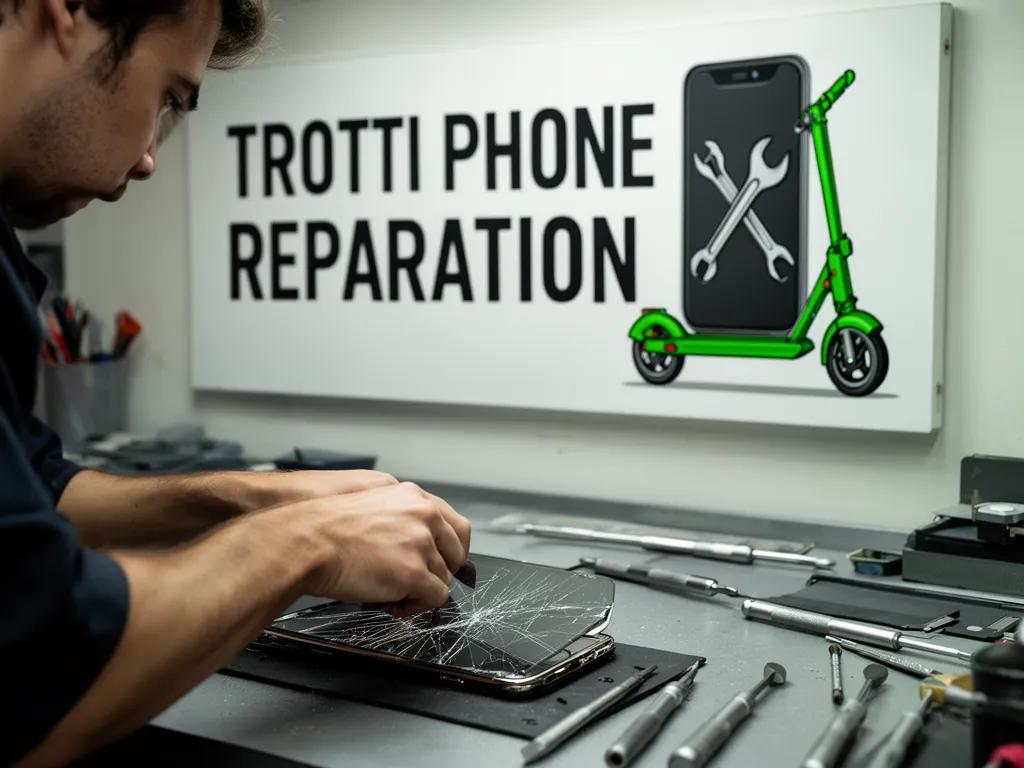 Réparation Écran / Vitre tactile à Mours - TROTTIPHONE