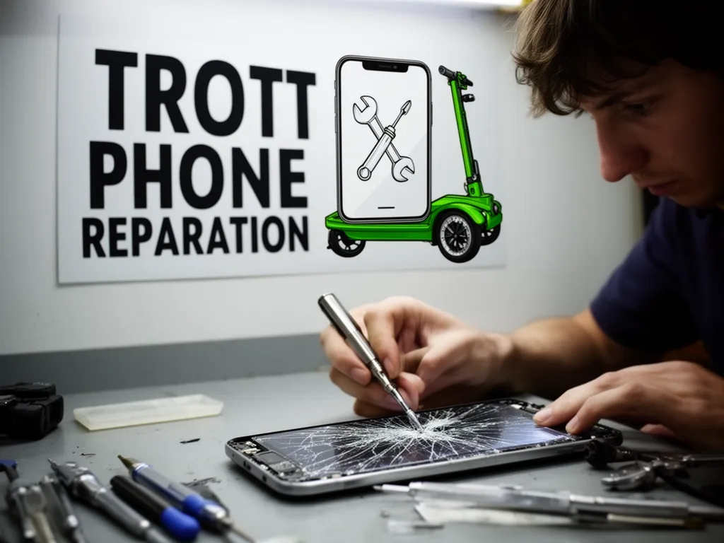 Réparation Écran / Vitre tactile à Parmain - TROTTIPHONE