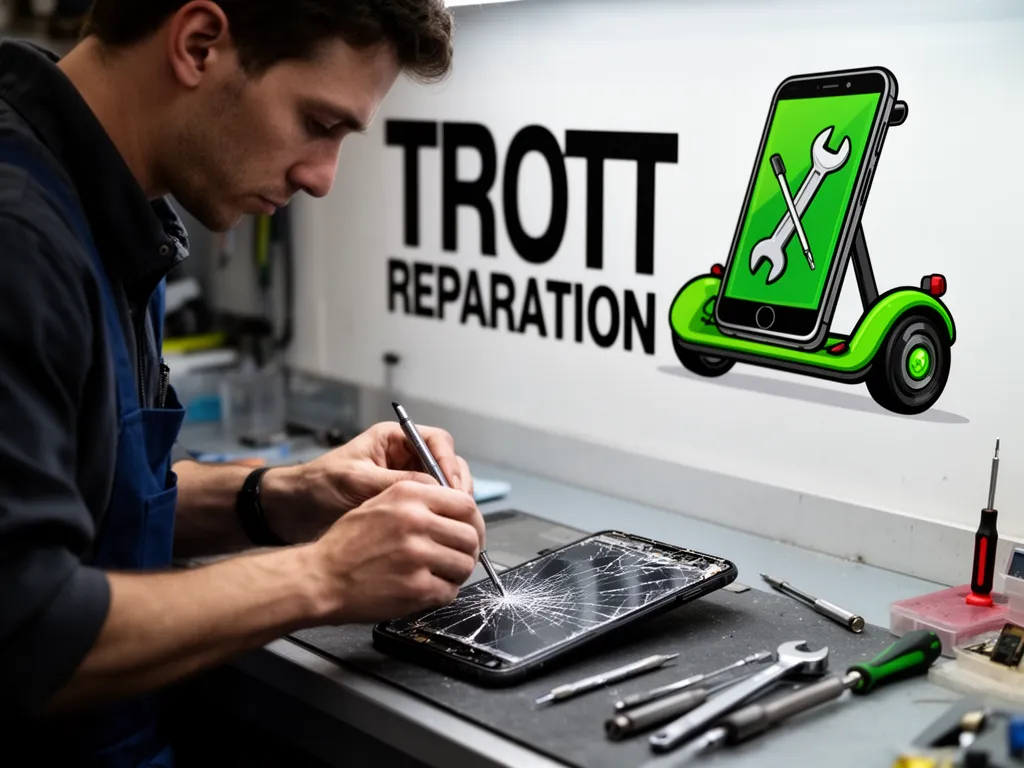 Réparation Écran / Vitre tactile à Saint-Gervais - TROTTIPHONE