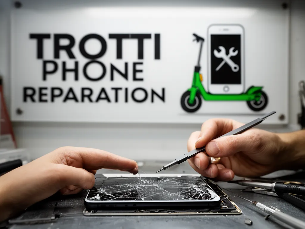 Réparation Écran / Vitre tactile à Saint-Prix - TROTTIPHONE