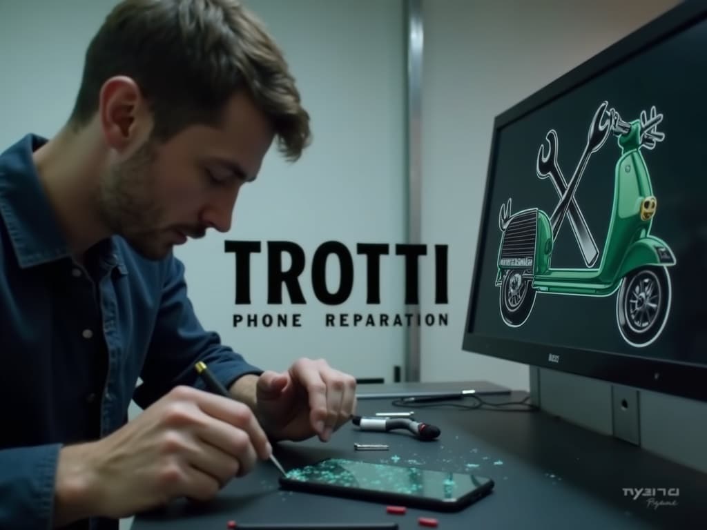 Réparation Écran / Vitre tactile à Sannois - TROTTIPHONE